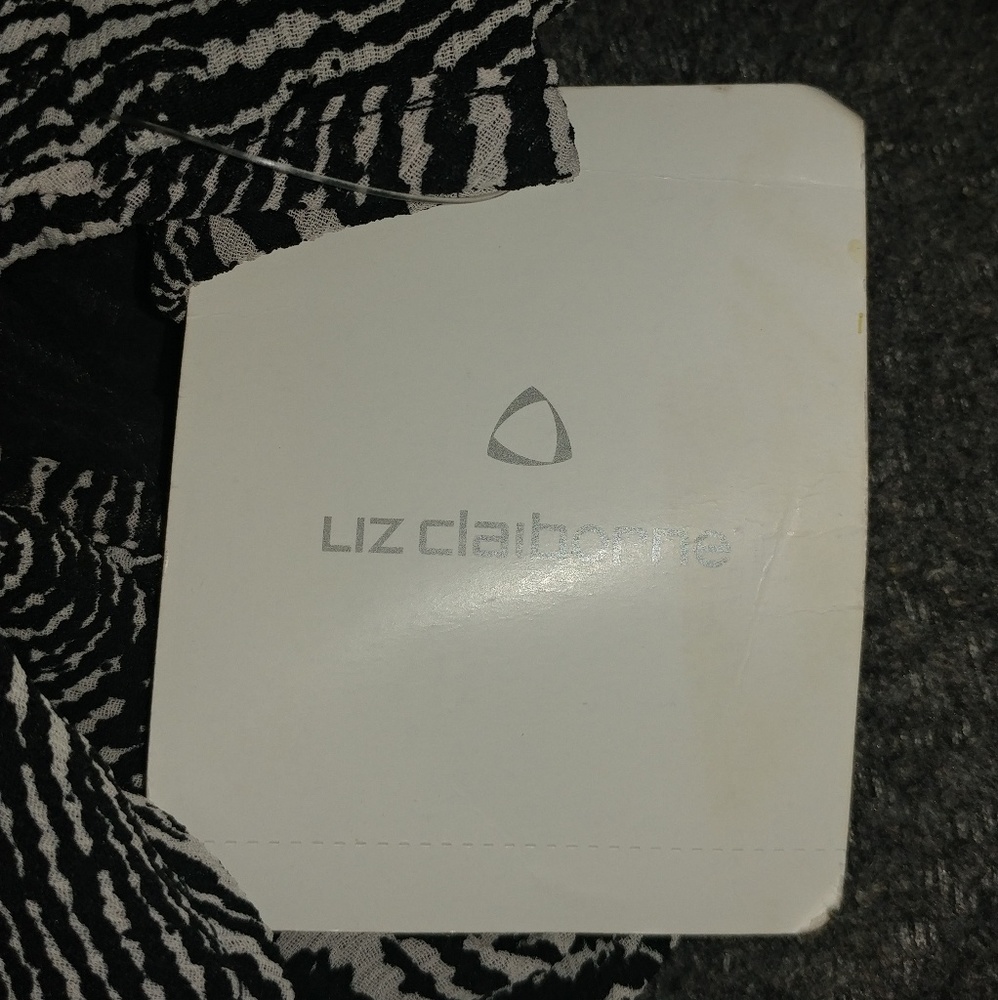 Liz Claiborne Animal Print Cami Tank - Picture 4 of 4